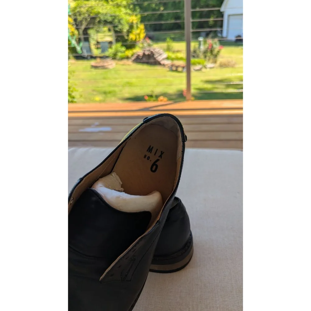 Men's Mix No. 6 Prattson Dress Shoes Black Size 10
